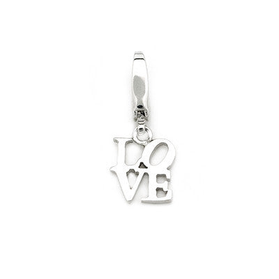 925 Sterling Silver LOVE Charm