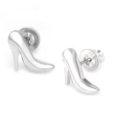 925 Sterling Silver High Heels Earrings With a FREE Jewelry rack