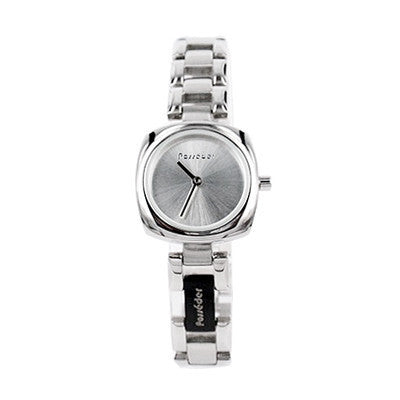 Stainless Steel Square Female's Watch