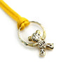 Enlightening Bear Yellow Crystal 925 Silver Ring / Pendant /w Rope Chain