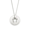 FREE Candy Machine - Silver Kings 925 Sterling Silver Pink CZ Star Necklace (18')