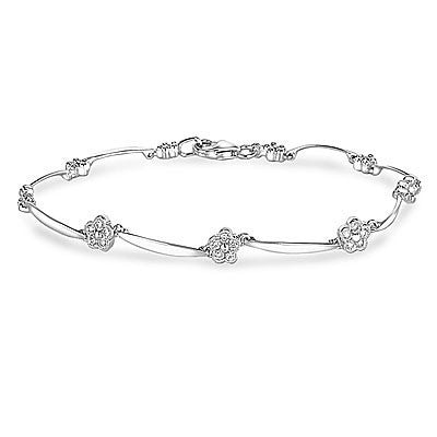 18K/750 White Gold Diamond Bracelet